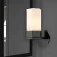 thumbnail image 2 of Innovations Lighting  Claverack - 1 Light 9" Wall-Mounted Sconce Matte White/Matte Black, 2 of 3