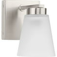 thumbnail image 4 of Tanner Collection One-Light Brushed Nickel Transitional Vanity Light, 4 of 9