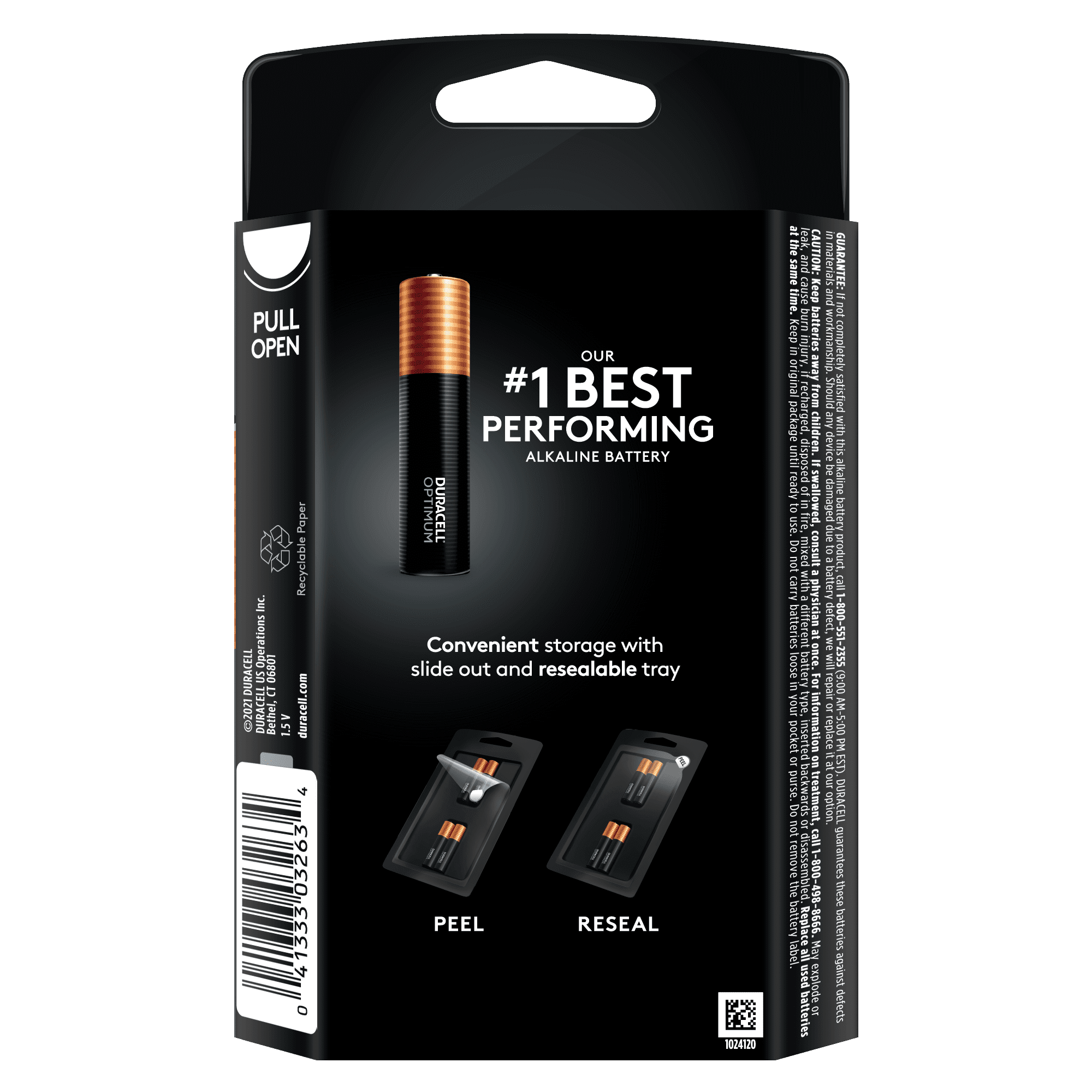  DUR5004629  Duracell - Piles Rechargeables AAA - paquet de 4