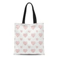 thumbnail image 1 of JSDART Sac en Toile Réutilisable Sac de Courses Rouge Motif Cœur Abstrait Graphique Amour Romantique Saint-Valentin, 1 of 1