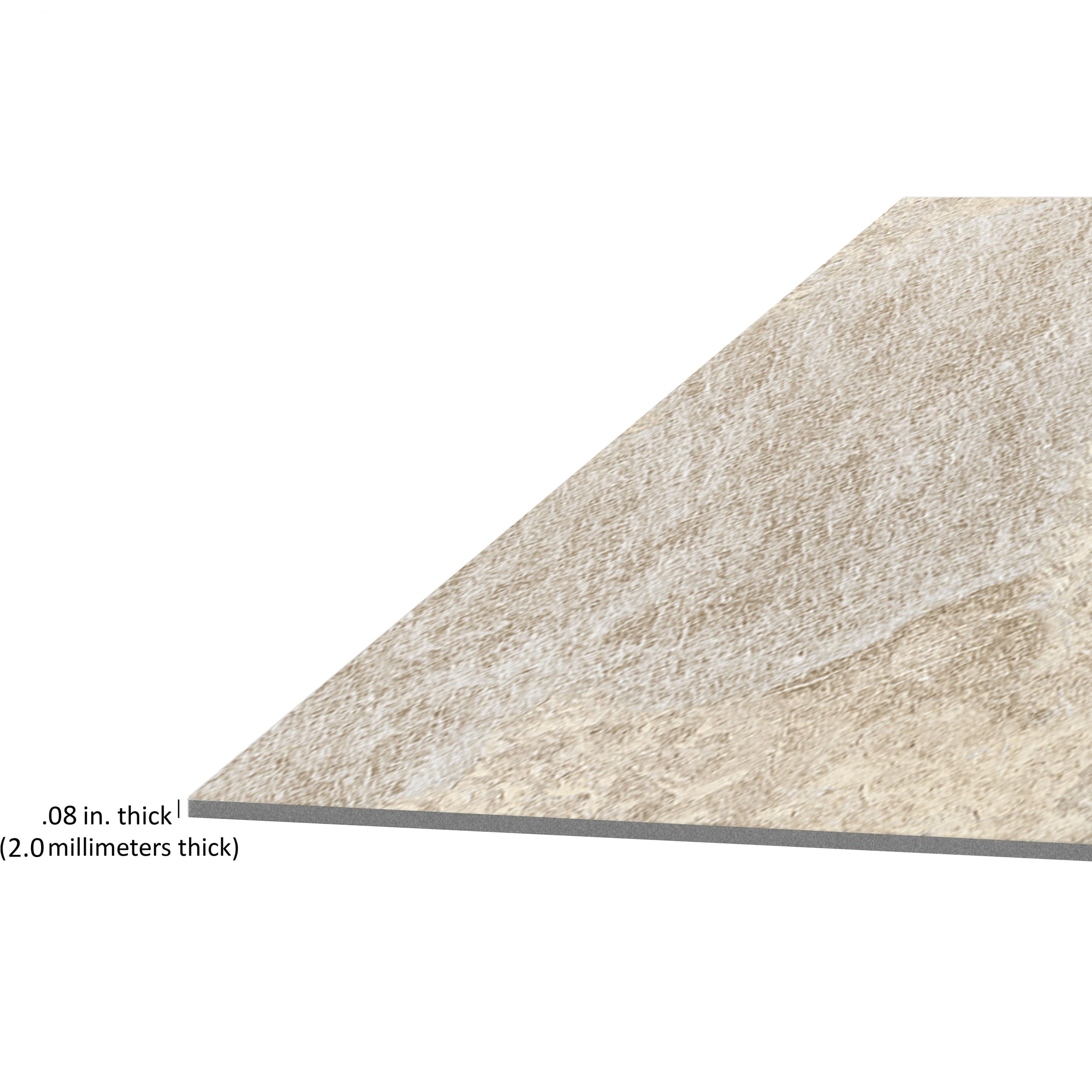 Achim Palazzo 12" x 24" 2mm Peel & Stick Vinyl Floor Tiles, 20 Tiles/40 sq. ft., Azurro Marble