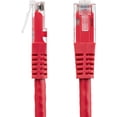 thumbnail image 3 of StarTech.com 2ft CAT6 Ethernet Cable, Red Molded Gigabit, 100W PoE UTP 650MHz, Category 6 Patch Cord UL Certified Wiring/TIA, 3 of 3