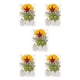 thumbnail image 1 of Matsuzay Suministros decorativos de decoración de hojas prensadas en relieve de hojas secas naturales para tarjetas de boda de resina Hoja hoja verde 9 5Conjunto, 1 of 6