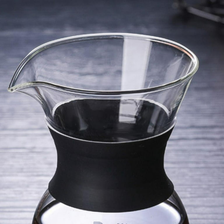 Pour Over Coffee Set - Glass Coffee Carafe, Filter & Coffee Scoop – Barista  Warrior