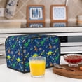 thumbnail image 6 of Sikiie Dinosaur In Space Toaster Covers 2 Slice Dustproof Toaster Cover Bread Machine Cover, Dustproof Cover - 11.4" x 7.5" x 7.9", 6 of 7