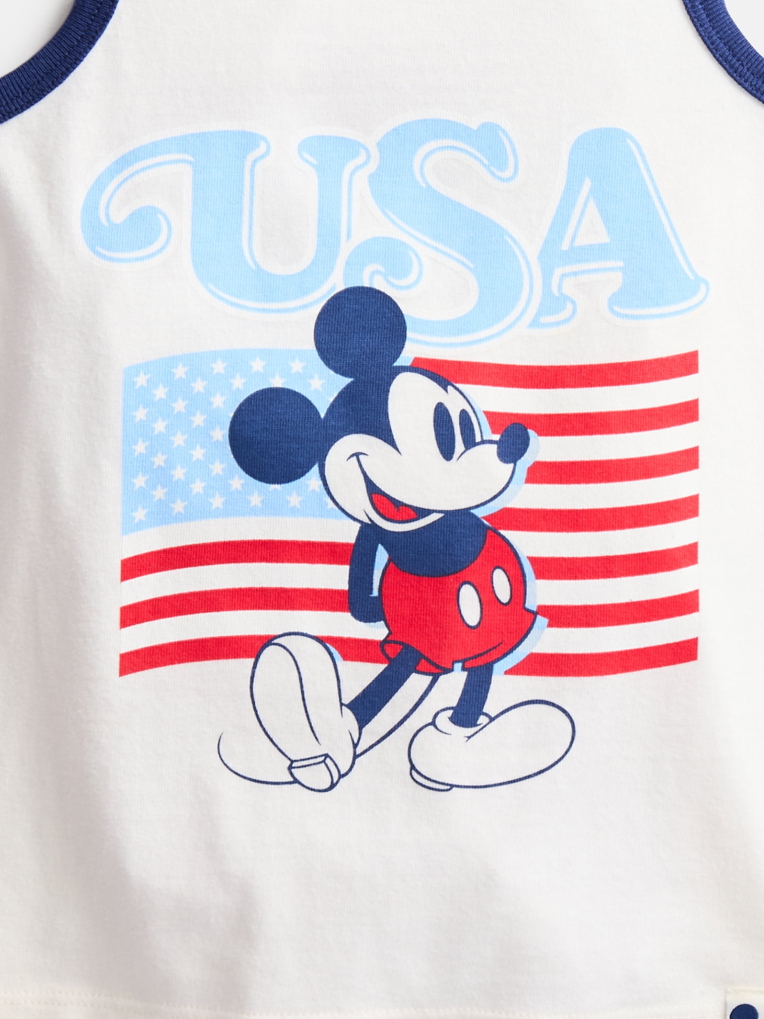 Disney Toddler Boys Mickey USA Graphic Tank Top, Sizes 12M-5T