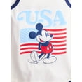 thumbnail image 5 of Disney Toddler Boys Mickey USA Graphic Tank Top, Sizes 12M-5T, 5 of 6