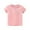 Pink, variant on Esaierr Kids Baby Short Sleeve T-Shirts for Boys Girls,Toddler Tees Summer Crewneck Cotton T-Shirts Athletic Soft Solid Color Shirt for 1-9Y