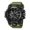 green, variant on Men's Watch Waterproof Digital Sport Watch Military Digital Watches for men Alarm Back Light Classic Large face Watch