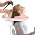 thumbnail image 1 of Lavabo inflable para lavar el cabello, cuenco portátil para champú para personas mayores discapacitadas, fregadero portátil para lavar el cabello para mujeres embarazadas, 1 of 5