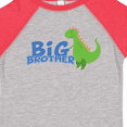 thumbnail image 4 of Inktastic Big Brother Green Dinosaur Boys Toddler T-Shirt, 4 of 5