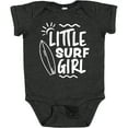 thumbnail image 3 of Inktastic Little Surf Girl with Surfboard Girls Baby Bodysuit, 3 of 5