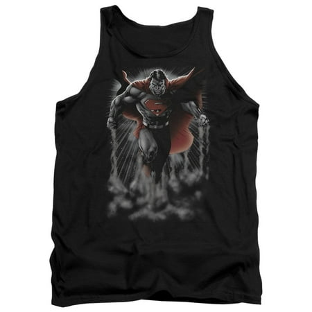 Above Tank - Superman DC Comics Above The Clouds Adult Tank Top Shirt