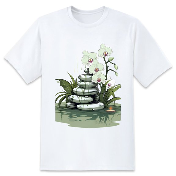 Men's Graphic TeeFlowers (6) Letter Print T-Shirts Round Neck Short Sleeves Sizes XS-5XL Summer Daily Casual Tops