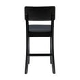 thumbnail image 6 of Riverbay Furniture 25" Contemporary Wood/Faux Leather Counter Stool in Black, 6 of 11