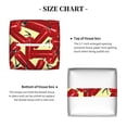 thumbnail image 5 of Picia Fire Extinguisher Pattern Tissue Box Cover,PVC Leather Square Holder,Tissue Box Holder with Magnetic Bottom,Facial Paper Organizer Dispenser-5.2"X5.2"X5.2", 5 of 8