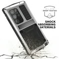 thumbnail image 4 of ELEHOLD for Samsung Galaxy S24 Ultra Case,Outdoor Sports Military Heavy Duty Full Body Cover with Built in Screen Protector Hidden Kickstand Shockproof Dustproof Case for Samsung S24 Ultra,Silver, 4 of 9