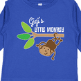 thumbnail image 4 of Inktastic Gigi's Little Monkey Grandchild Boys or Girls Long Sleeve Toddler T-Shirt, 4 of 5