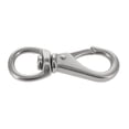 thumbnail image 2 of 251 5/8" Nickel Matte, Swivel Lever Snap, Solid Brass-LL, 2 of 4