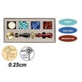 thumbnail image 3 of Wax Seal Stamp Set, Classic Vintage Seal Wax Stamp Set, Retro Seal Stamps Maker Gift Box Set, 3 of 6