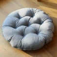 thumbnail image 1 of Cojín para silla con mullido Sonbest, se hunde en nuestro Papasan grueso, cómodo y de gran tamaño, tela de pato de algodón puro, se adapta a la silla redonda estándar Scienceny SH1104-56, 1 of 5