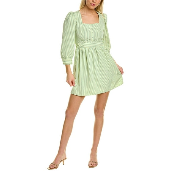 Walter Baker womens  Sadia A-Line Dress, 8, Yellow