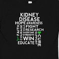 thumbnail image 4 of Inktastic Kidney Disease Awareness Month Boys or Girls Baby T-Shirt, 4 of 5