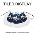 thumbnail image 5 of Shark Chic Chiffon Beach Dress for Women - Summer Dresses with Polyester Straps for Sunny Days, 5 of 6