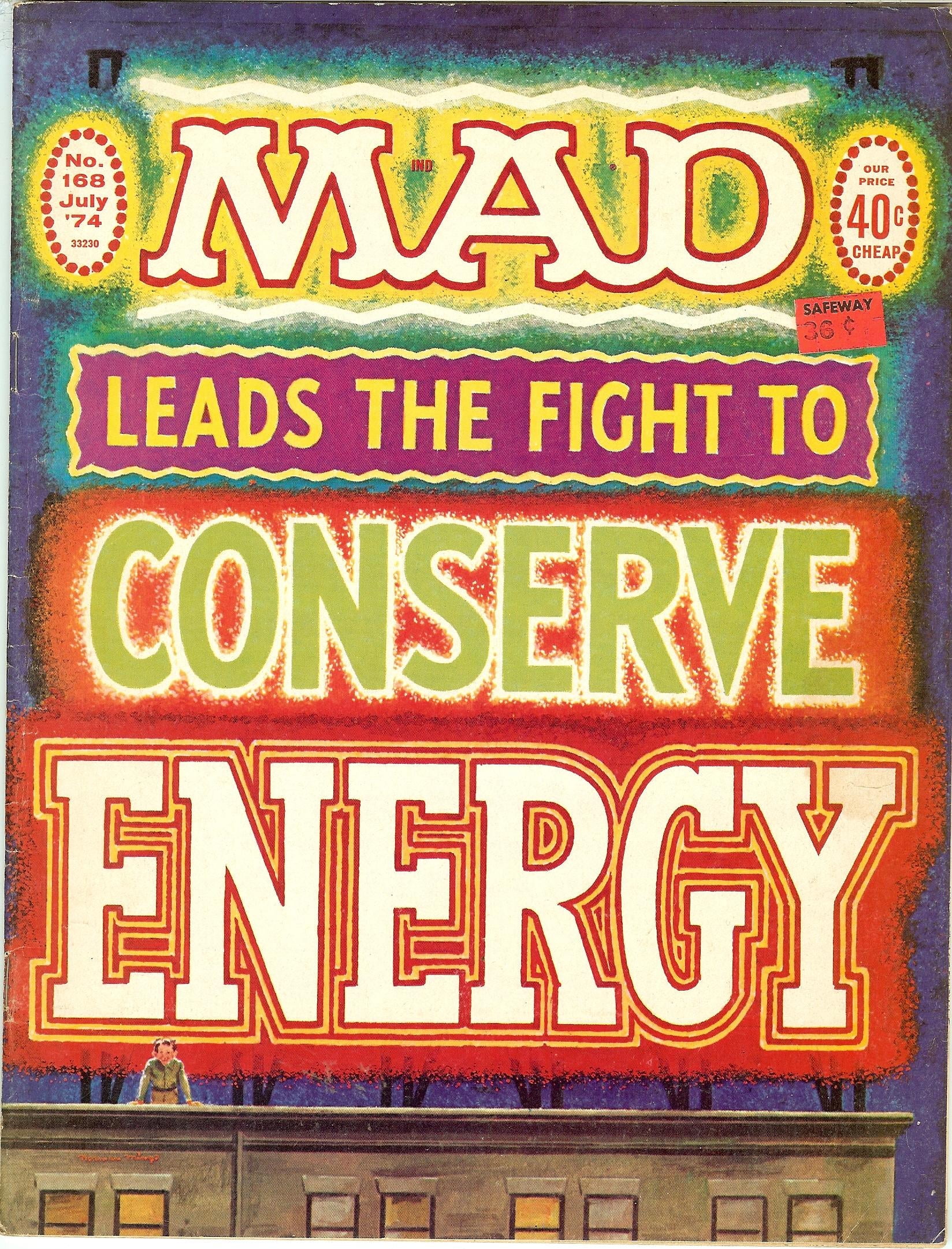 MAD Magazine #168 July 1974