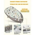 thumbnail image 3 of Lounger Pillow - Ultra Lounger Pillow Case Soft Comfortable Removable Cushion Slipcover(Nest Animals), 3 of 4