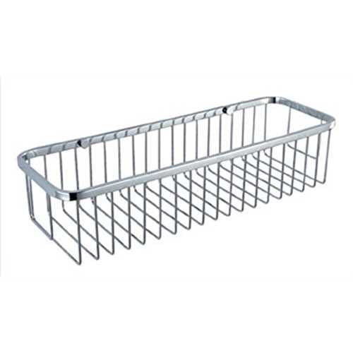 Rectangular Shower Caddy Stainless Steel Wall Mount Shower Basket for