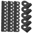thumbnail image 4 of LULULION 100Pcs Cable Clamp Wire Holders Black PVC Clips for Organizing Ethernet TV and Telephone Cables, 4 of 7