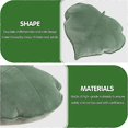 thumbnail image 4 of Decorative Leaf Pillows, Green Leaf Shaped Decorative Pillows, Floor Cushion, 4 of 5