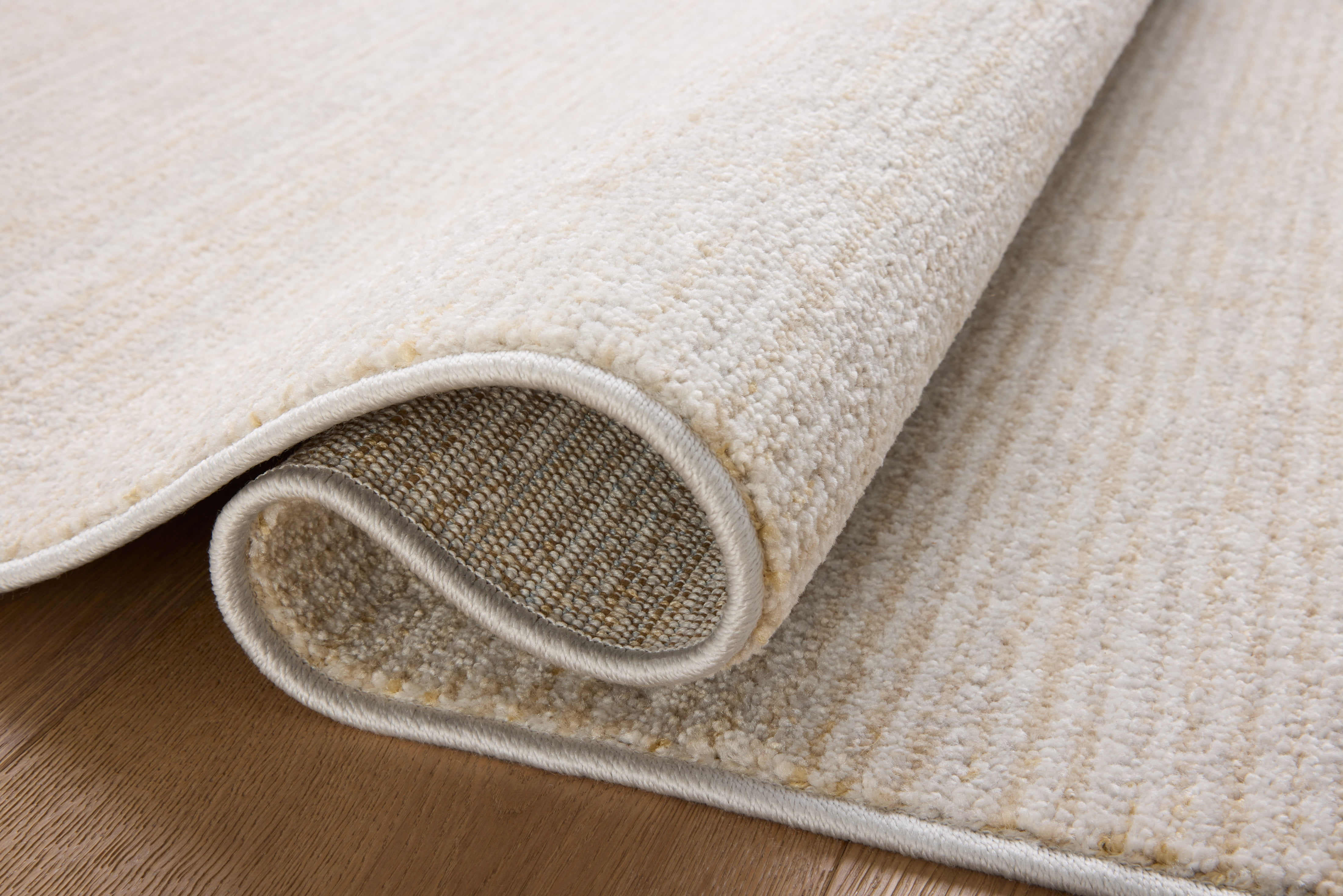 Loloi Kamala Natural / Mist 6'-7" x 9'-6" Area Rug