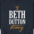 thumbnail image 3 of Yellowstone - Beth Dutton Strong - Men's Crew Neck Fleece Pullover, 3 of 6