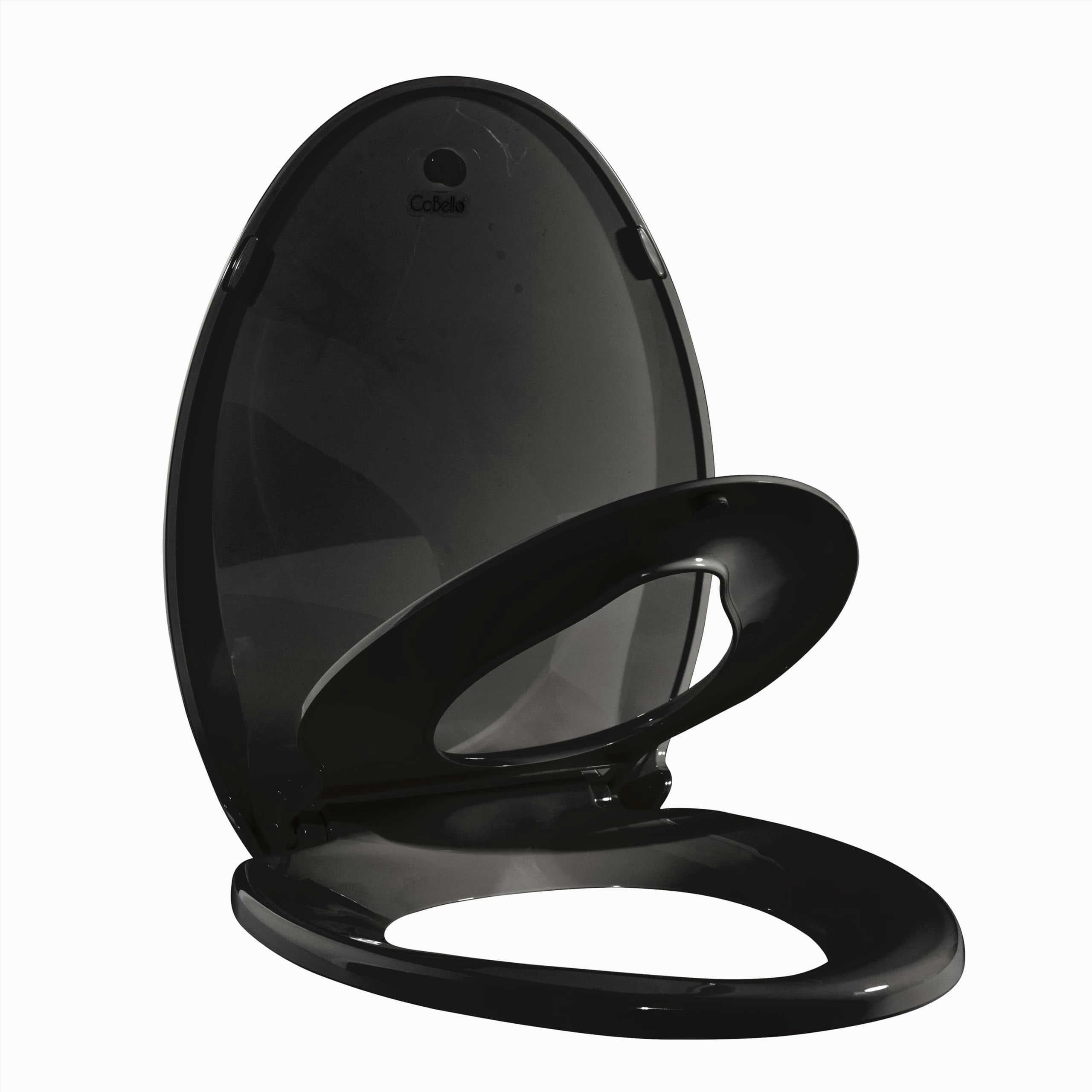 2 in 1 Toilet Seat for Toddlers & Adults,Soft-Close,Comfortable,Removable,Built-in Potty Training Seat