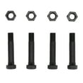 thumbnail image 2 of Pernos de Grillete de Resorte de la Haja del Remolque, 4pcs de Acero Anti-Tensión 9/16in-18 x 3 Pulgadas Pornos de Grasa de Resorte de Hoja para EJES DE 2000 LB 3500 LB, 2 of 7