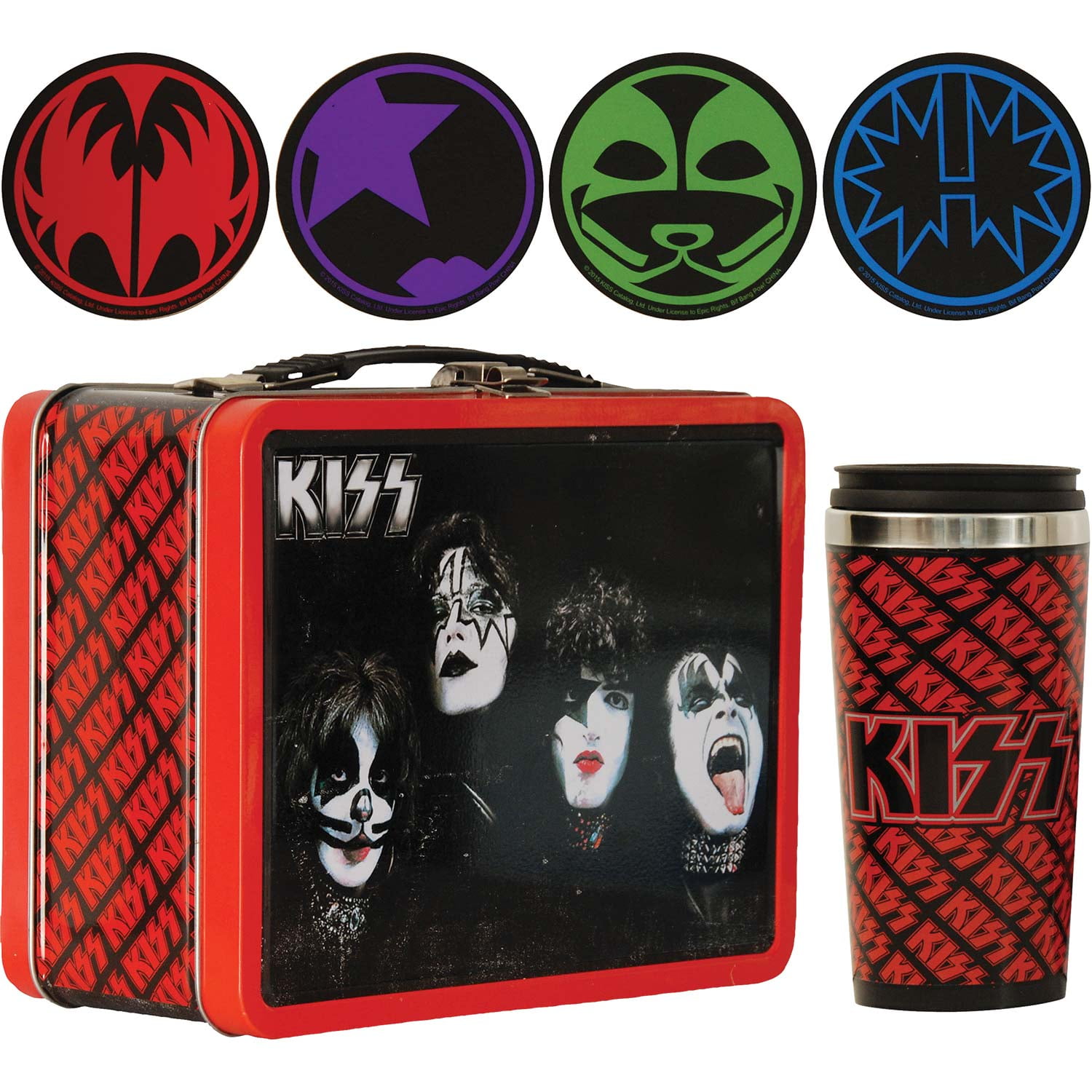 1977 Kiss Lunch Box Lunch Box Thermos Vintage Lunch Boxes Vlrengbr 