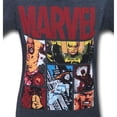 thumbnail image 2 of Marvel Hood Knights Heather Comic Graphic T-Shirt | XL, 2 of 5