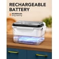 thumbnail image 2 of MPOW Cordless Electric Lunch Box, Heated Lunch Box Battery Powered with Automatic Scheduled Heating, 5.5 Cups Capacity, with Removable Tray Divider, Dishwasher Safe, for Hot Meals Anywhere, 2 of 10
