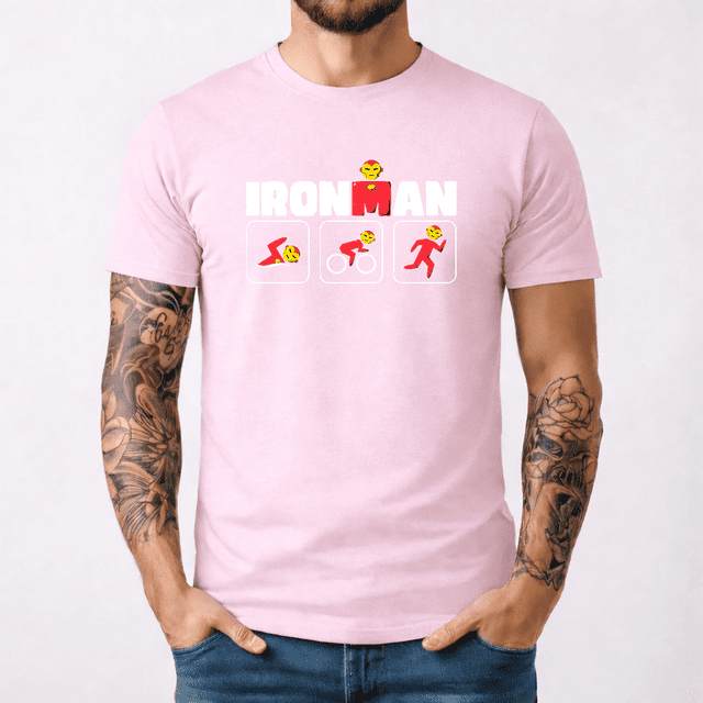 T-SHIRT Graphique de TRIATHLON Iron MAN
