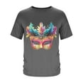thumbnail image 4 of Tops para hombre, blusas y camisas de manga corta con cuello redondo para hombre, camisetas casuales con estampado de moda para hombre, blusa de manga corta, blusa de poliéster para hombre., 4 of 5