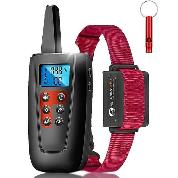 Paipaitek Dog Training Collar,3300ft Range Vibrating Dog Collar,IPX7 Waterproof No Shock Dog Collar with Remote,Only Sound and Vibration Collar for Training Dogs