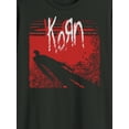 thumbnail image 5 of Korn Men's and Big Men's Graphic Cotton Band Tee with Short Sleeves, Sizes S-3XL, 5 of 6