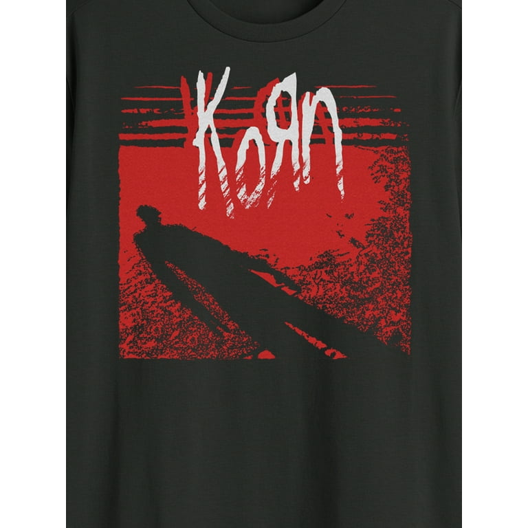 Korn Men's and Big Men's Graphic Cotton Band Tee with Short Korn Men's and Big Men's Graphic Cotton Band Tee with Short