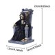 thumbnail image 2 of Escultura De Esqueleto Oscuro Personaje Clásico Artesanías De Resina Decoración De Halloween Adornos Festival De Fantasmas Occidentales Regalos Perfectos Monstrate HA037317-00, 2 of 6