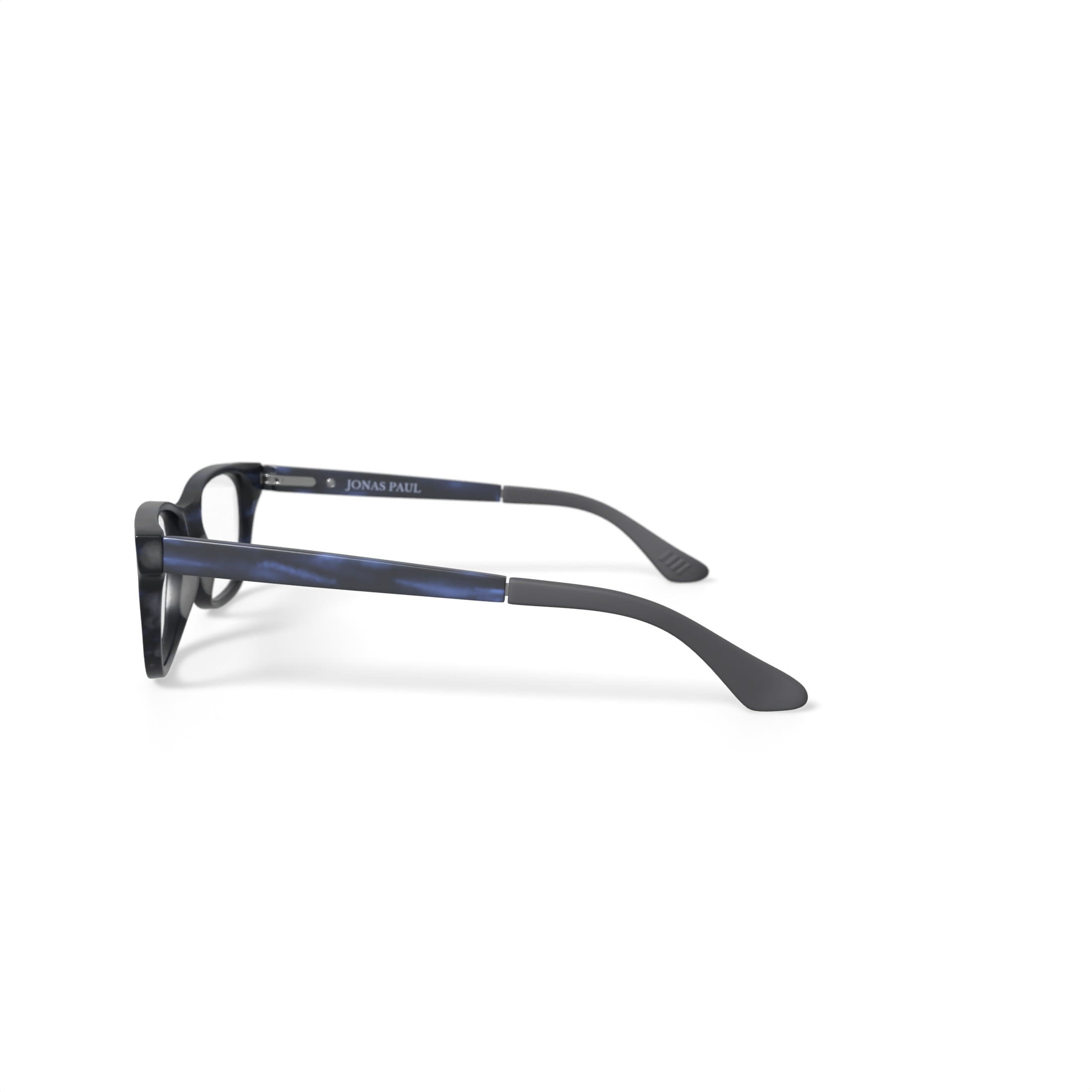 Jonas Paul Youth Miles/Maddie Square Prescription Eyeglasses with Case, Blue