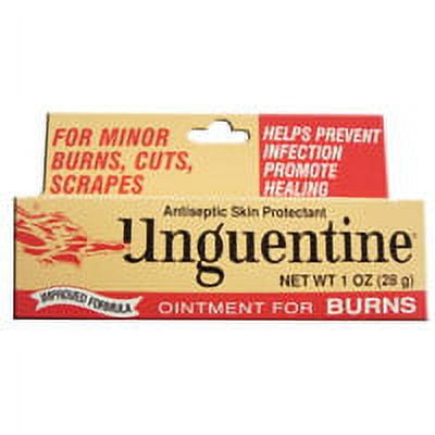 US Dermatologics Unguentine First Aid Antiseptic Ointment for Burns, 1 oz