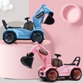 thumbnail image 7 of FNNMNNR Car Toys for Toddlers, Electric Car with Bright Flashing 4D Lights & Real Sounds, Pink, 7 of 7