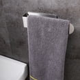 thumbnail image 3 of TIMIFIS Towel Racks for Bathroom Hand Towel Self Adhesive Bathroom Towel Bar Stainless Steel Towel Rack Paper Holder, 3 of 8